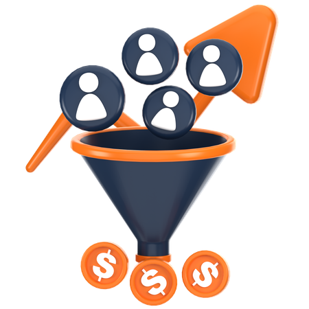 conversion rate optimization 3d icon png download 7746956